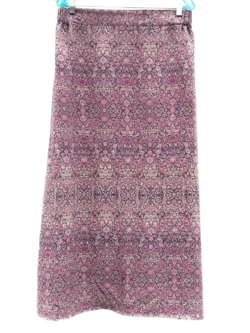 Max Studio Pink Silk Skirt, size XL